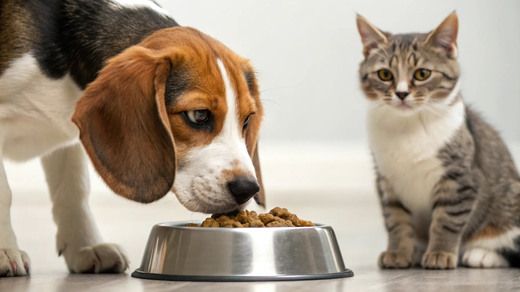 Nutritional differences between cat food and dog food