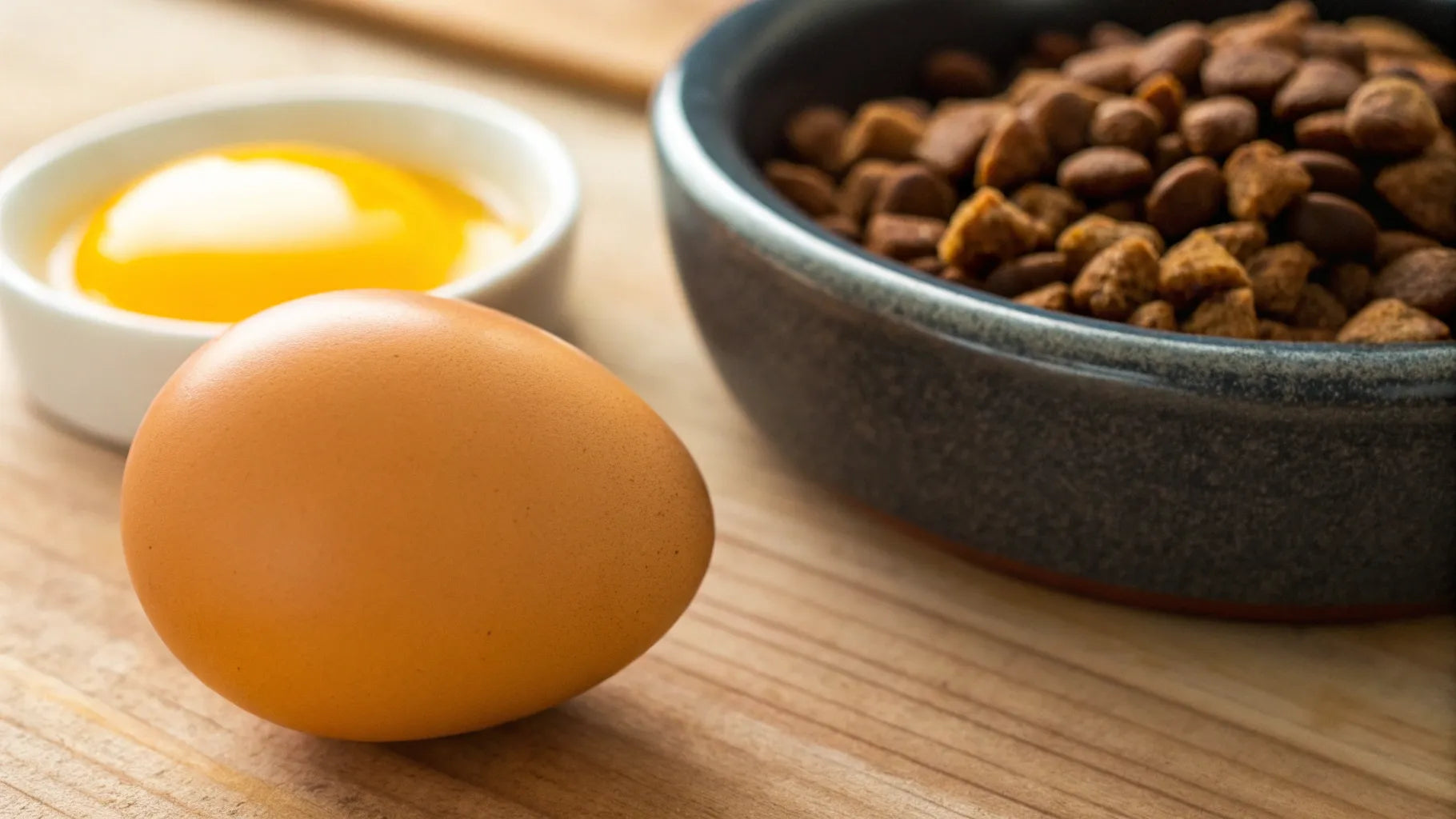 What raw egg can do for dogs