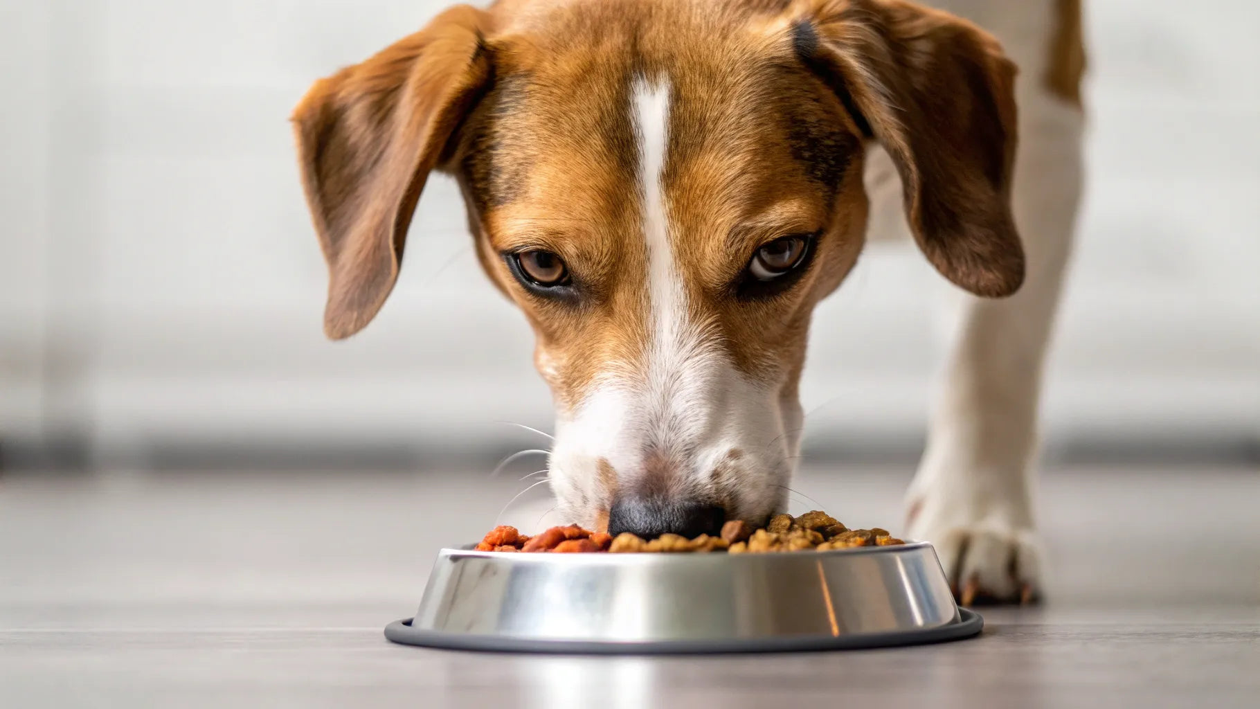 How to safely switch dog food