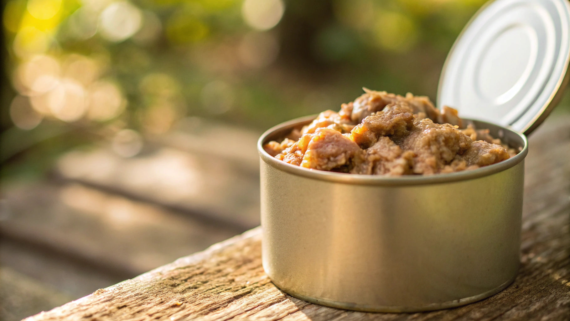 Why storing open canned dog food in the can is risky