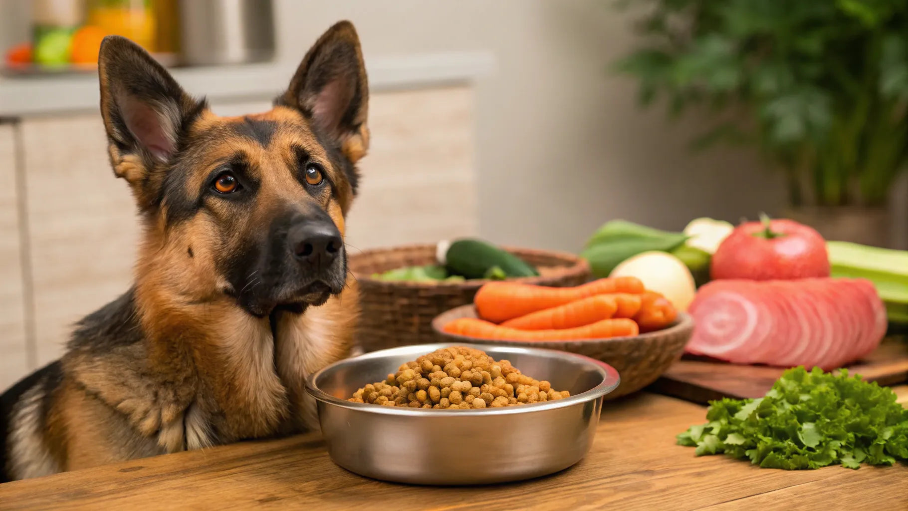 How to Make Homemade Dog Food for German Shepherds: A