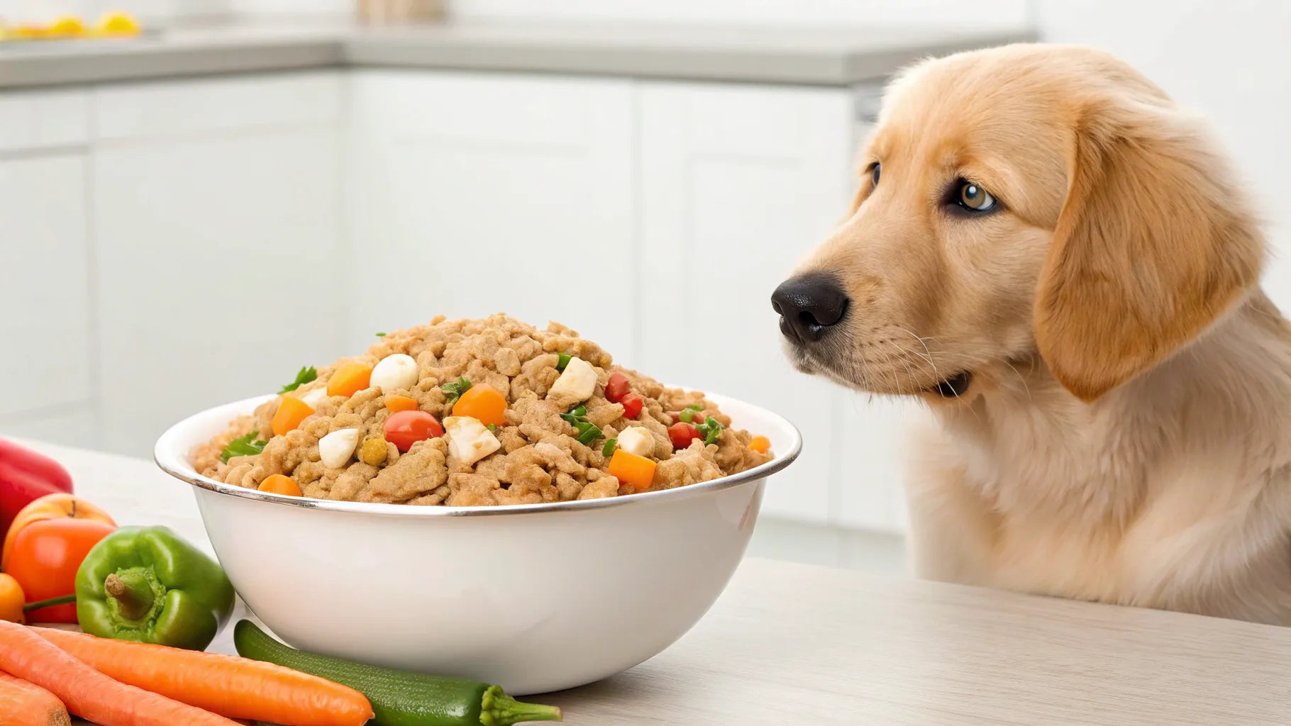 How to Make Homemade Dog Food for Golden Retrievers