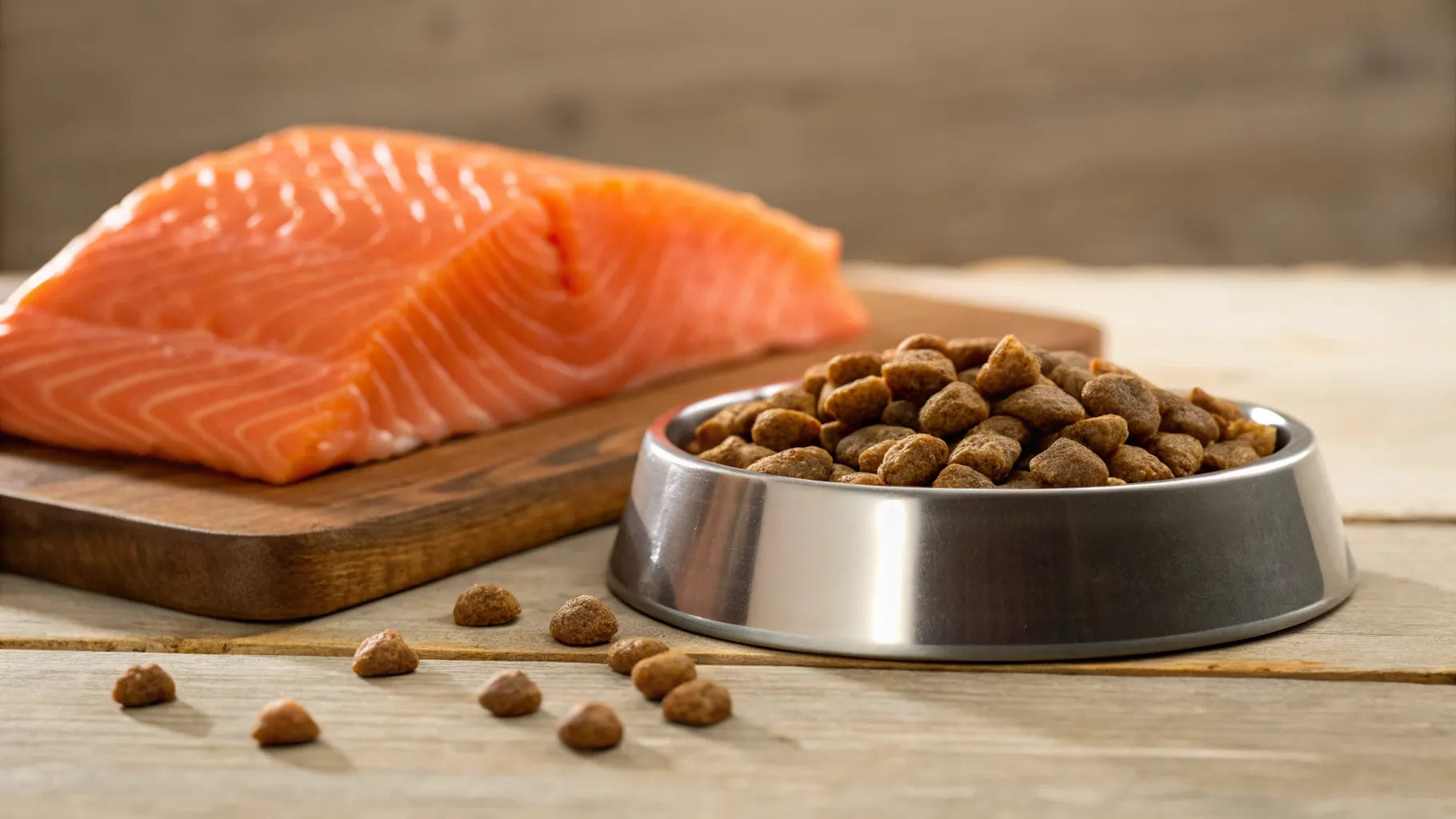 Benefits of salmon dog food