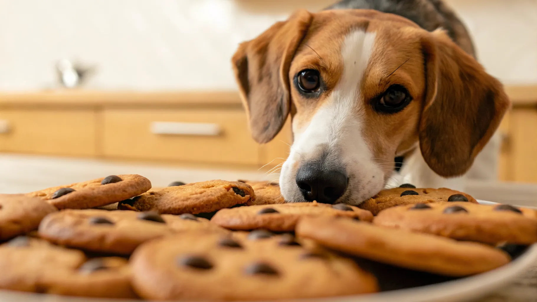 What Happens If a Dog Eats Chocolate Chip Cookies Houndsy