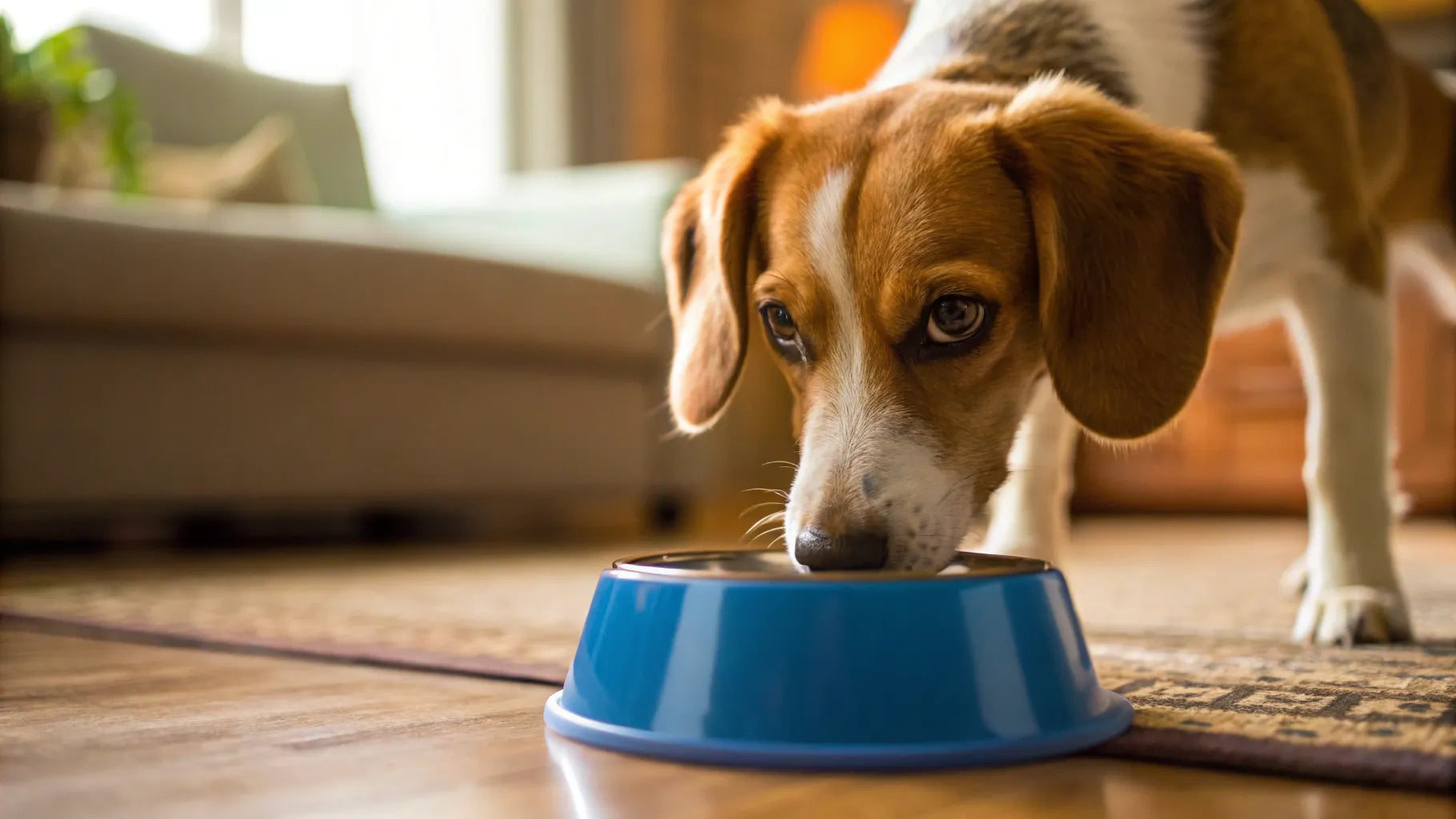 Illustration of Canine Rapid Eating Habits