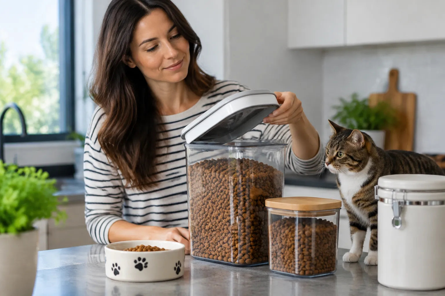 Choosing the Best Cat Food Storage Container for Freshness