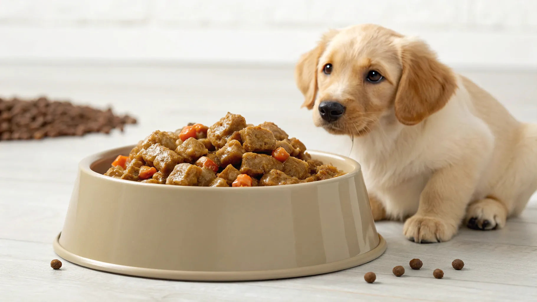 Can I Give Adult Dog Food to Puppy: Essential Facts You Must Know