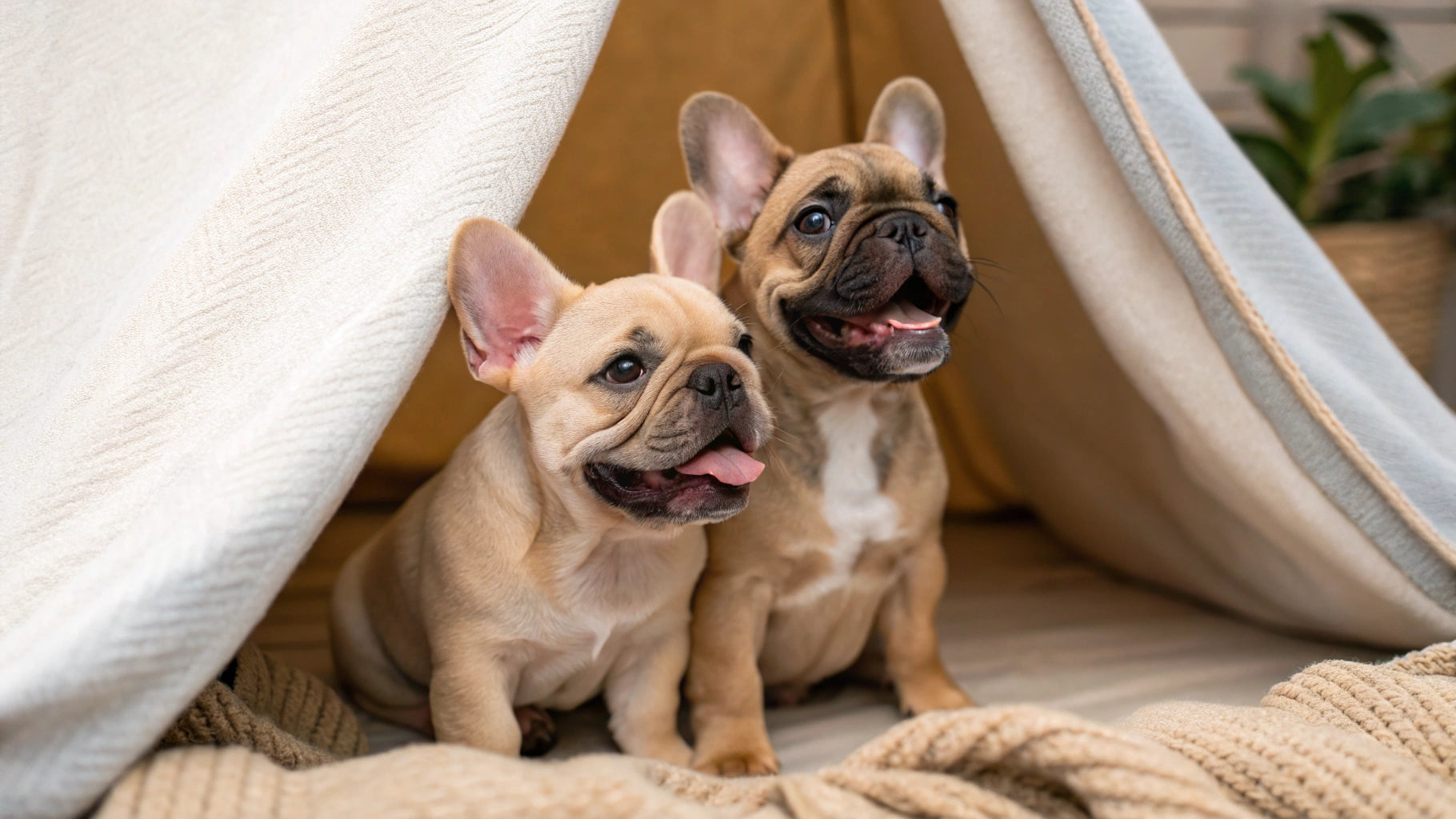 Why Bulldogs Stand Out as One of the Most Loved Dog Breeds 7 Bulldog lounging near furniture, highlighting low-energy lifestyle and comfort indoors.